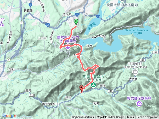 20241110~雙石緃走(石門山北登山口-石門山-油井窩山-石牛山-終點~羅馬公路)預覽圖