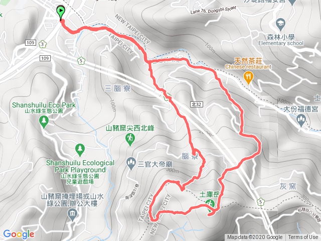 更寮古道山豬窟土庫岳栳寮步道環走_