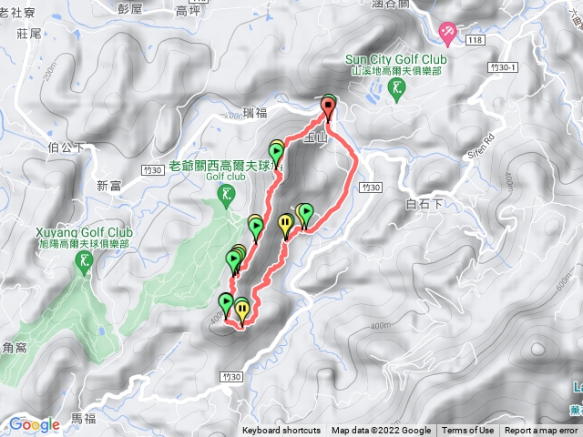 新竹 關西 赤柯山+東獅頭山環狀