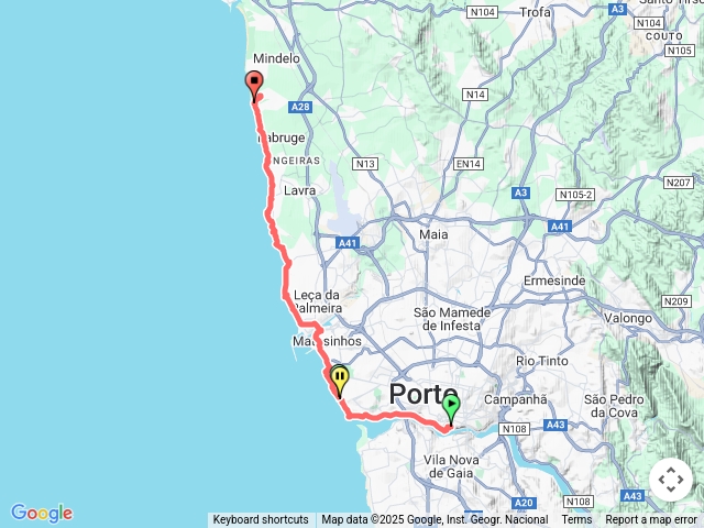 朝聖之路-葡萄牙海岸線