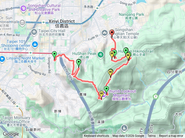 象山95峰虎山健走