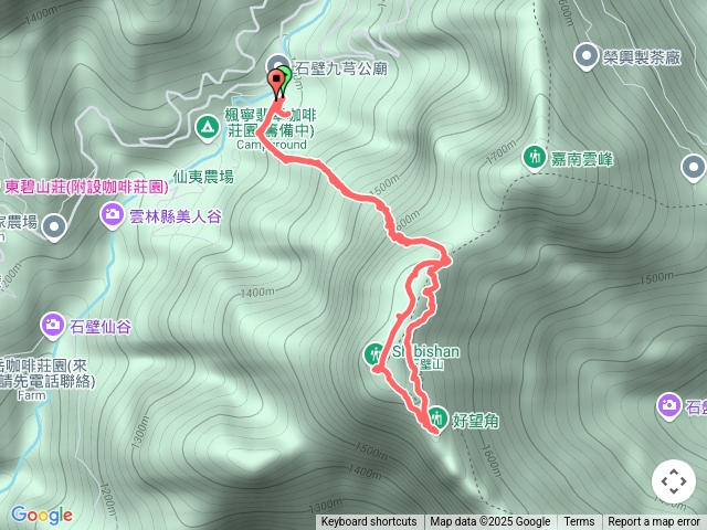 九芎神木走好望角/石壁山