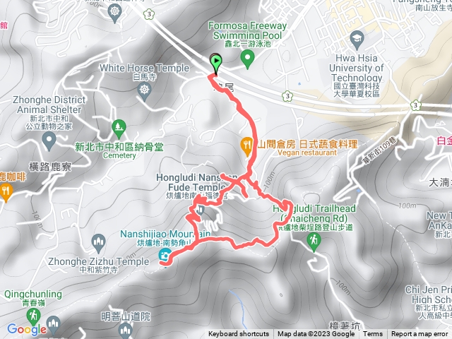 小百岳16-烘爐地登山步道(南勢角山)20231009