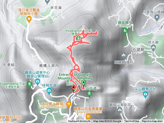 觀音山探路