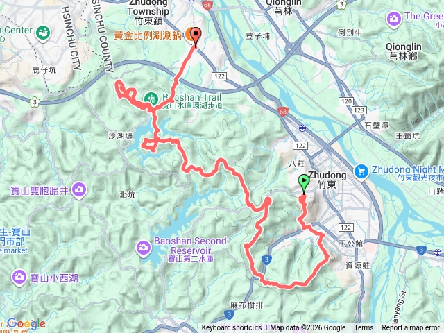 20260107竹東三山跟寶山十連峰