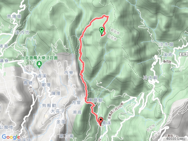 聖人瀑布越野跑