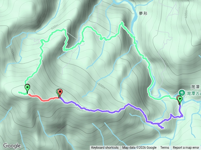 2026.05.31灣潭福德廟～南勢坑山新路線～灣潭竹子山～七股古道～橫坪尾古道～灣潭古道0行預覽圖