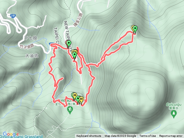 水冷大山8字行健走