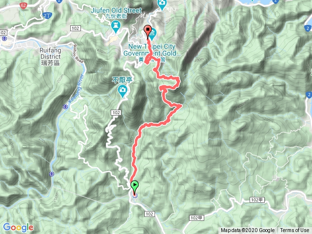 牡丹車站-燦光寮步道-燦光寮山-金瓜石