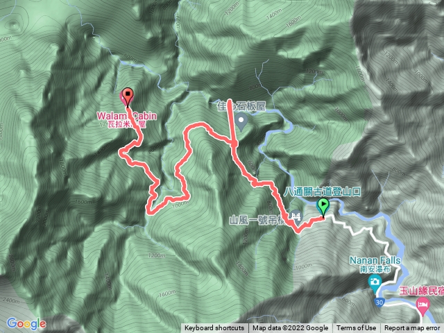 瓦拉米古道去程110615