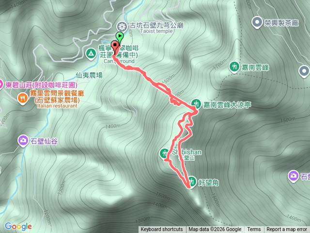 石壁山O繞預覽圖