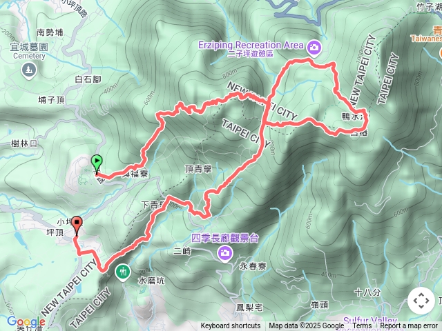 陽明山大屯四峰