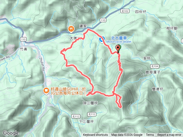 三峽建安四傑,鳥嘴四秀O型(保安宮登山口)
