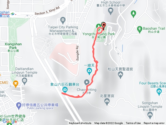 0410象山夜爬