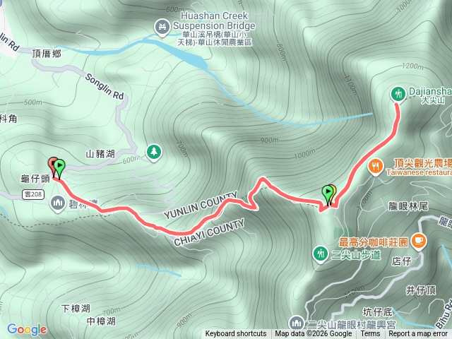 大尖山步道預覽圖
