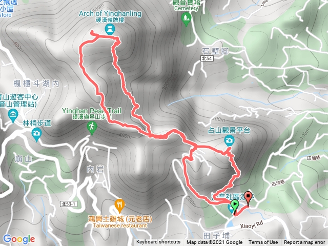 觀音山-尖山-硬漢嶺