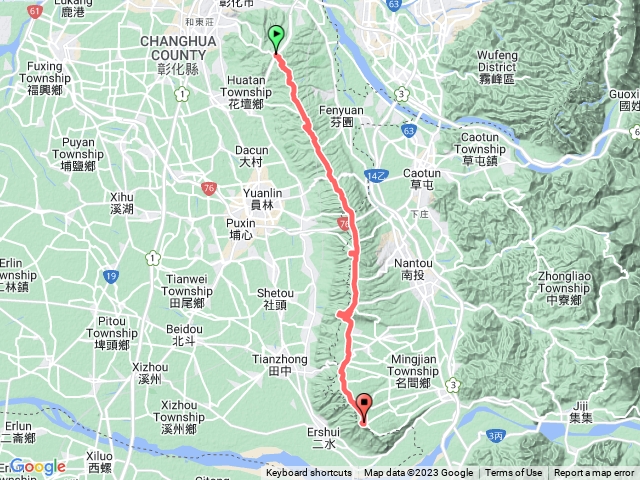 🔺彰投/樟普寮➡️橫山➡️松柏坑山