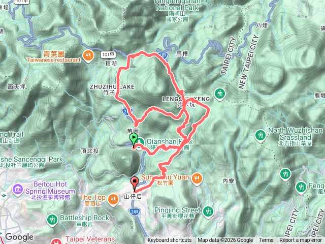 2026613六陽明山人車分道繞圈圈探路山豬湖山下文化大學