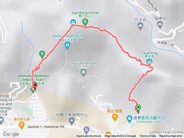 環山路68巷進，德明出