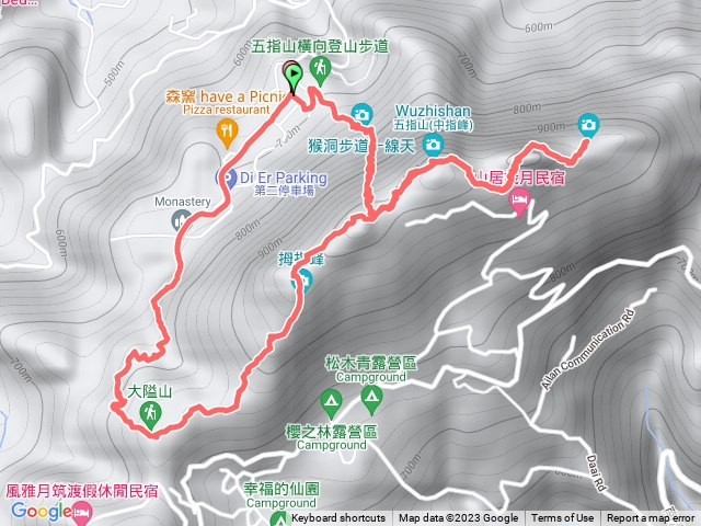 小百岳集起來五指山登山步道20230219140252