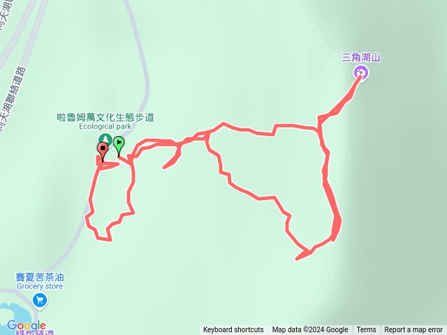 113.11.18 拉魯姆生態步道、三角湖山