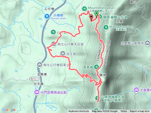 魯蛋心仔寮山天后宮O形走