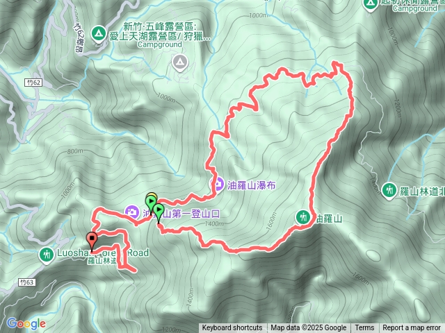 油羅山步道預覽圖