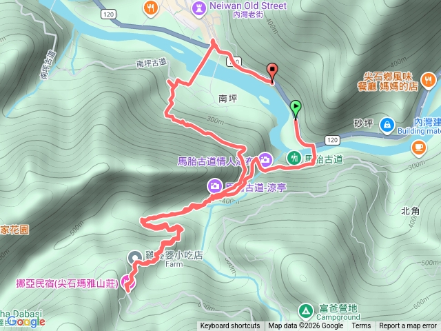 馬胎古道+南坪古道O型