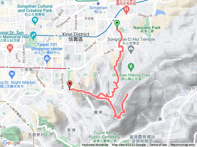 台北四獸山步道