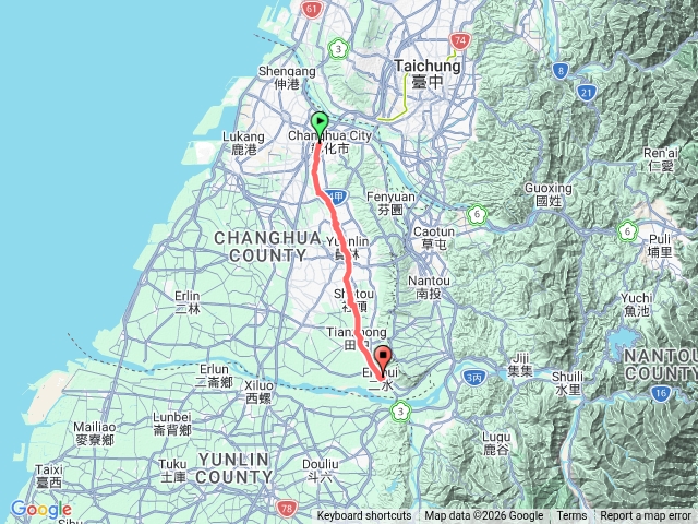 2026.411（15）分段徒步環島-彰化火車站～二水火車站預覽圖