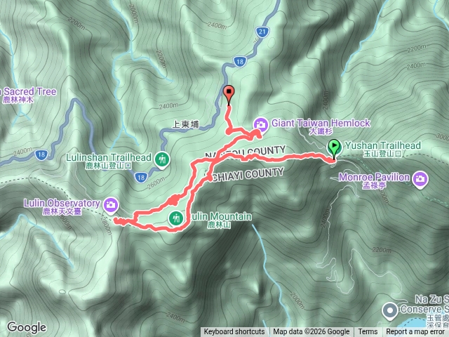 麟趾山、鹿林山、鹿林前山預覽圖