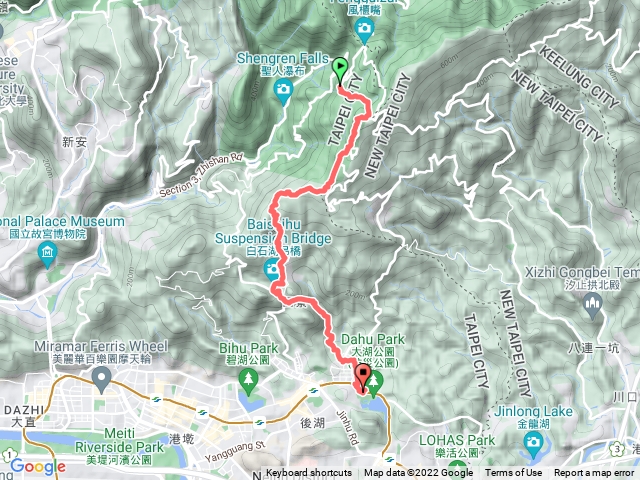 台北大縱走第四段