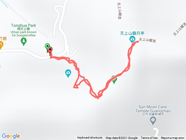 天承路登山口-天上山