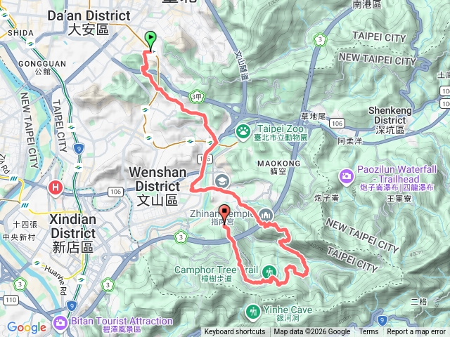 台北第七段大縱走