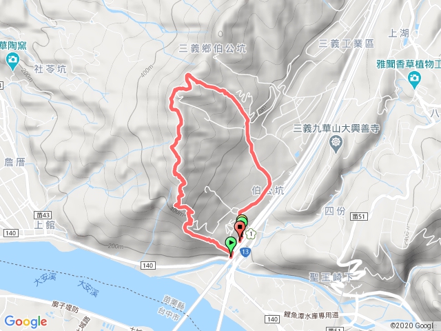 火炎山北鞍山徑