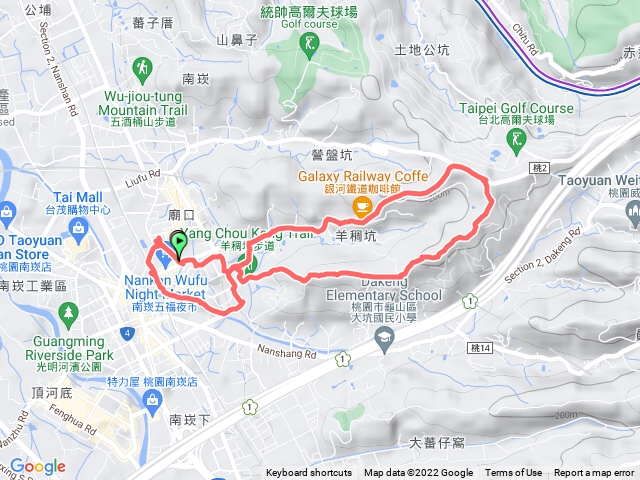 羊稠山步道