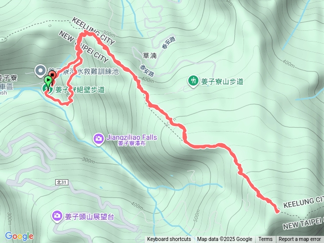 姜子寮古道旗尾寮山姜子寮山