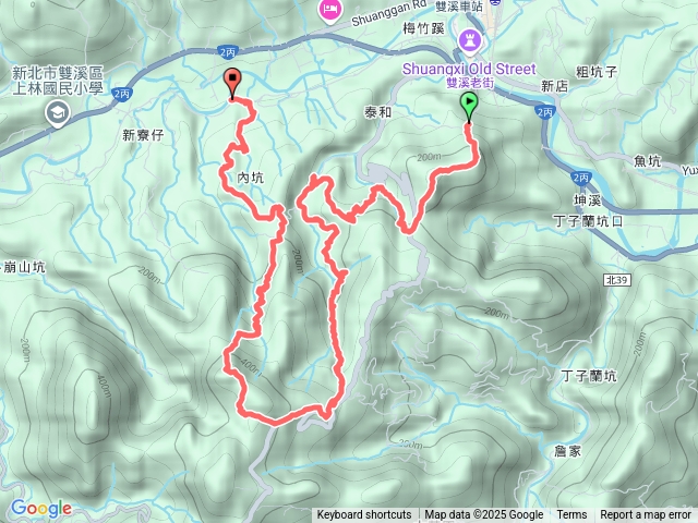 蝙蝠山-苕谷瀑布、苕谷坑山、麻竹坑山O型預覽圖