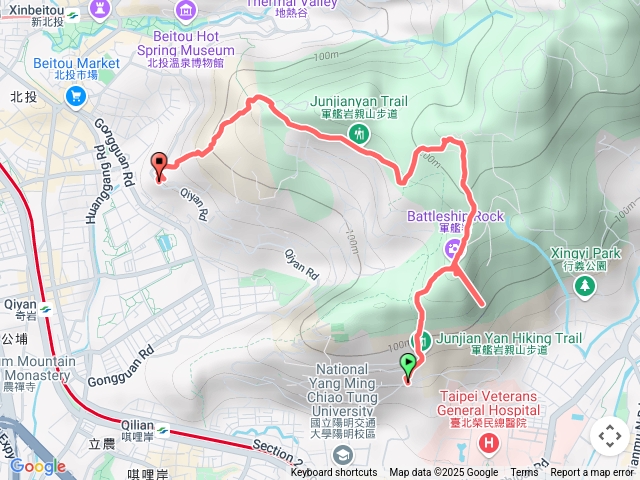 軍艦岩丹鳳親山步道