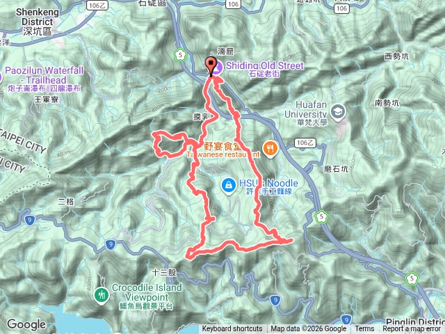 石碇尖、旗子腳山、獵狸尖、粗坑崙山、山羊洞預覽圖