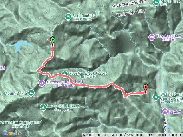 雪山北峰兩日遊