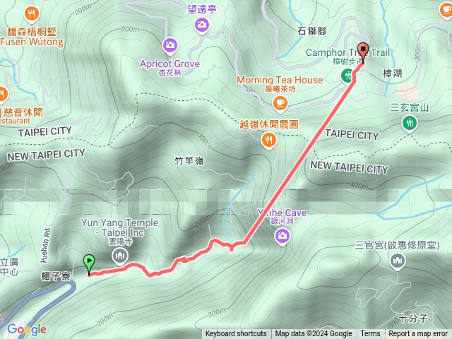 銀河洞到貓空預覽圖