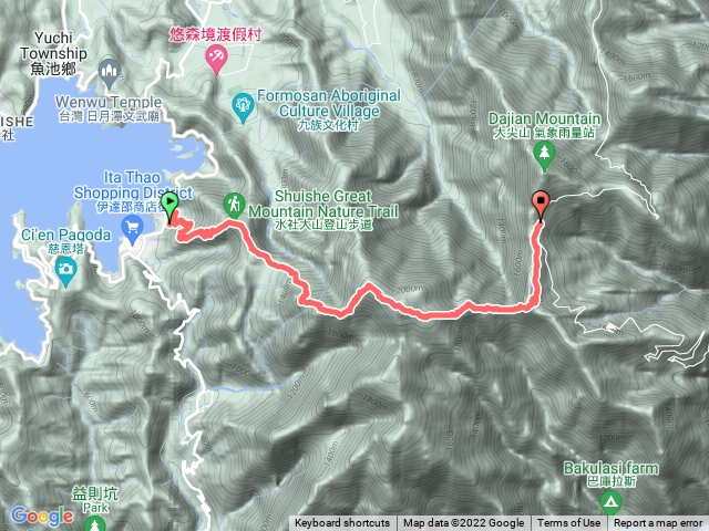 20221211水社大山步道秘境極度痛苦版