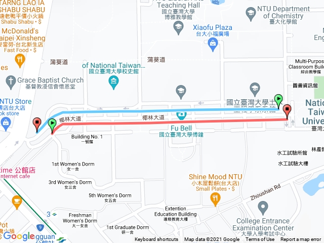 台大椰林大道