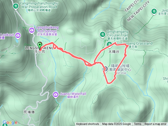 冷擎步道O型環繞