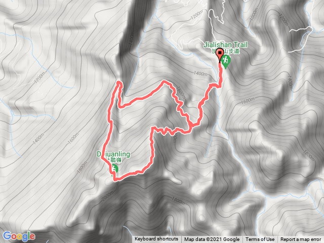 鹿場 加里山+杜鵑嶺+鐵道段 大P型