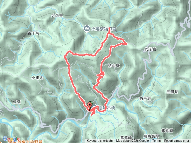 番子坑古道-楣子寮尖-枋山坑鞍部土地公遺址-枋山坑山-西石碇行-枋山坑古道-枋山坑崙-闊瀨吊橋預覽圖