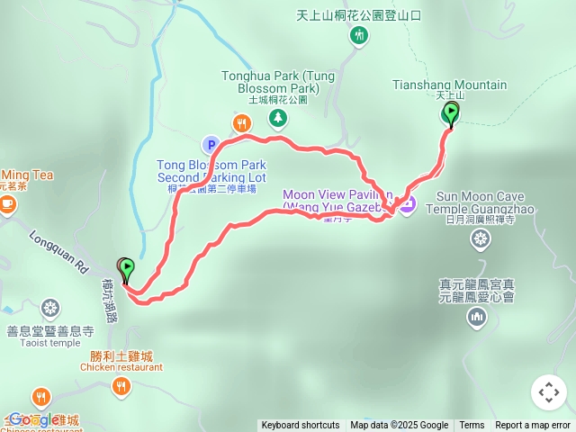 天上山步道