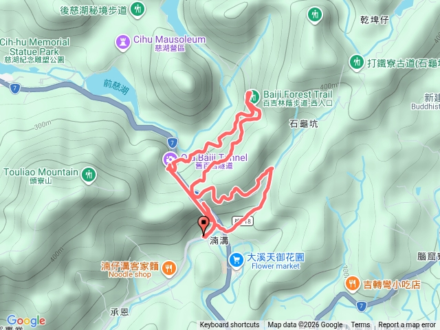 桃園百吉隧道百吉林蔭步道