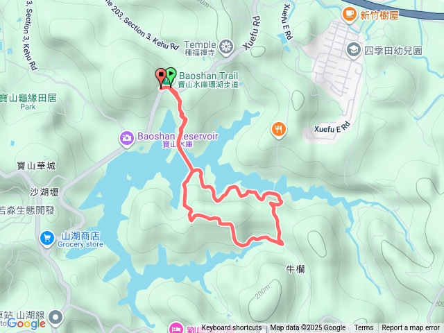 寶山水庫O繞健行